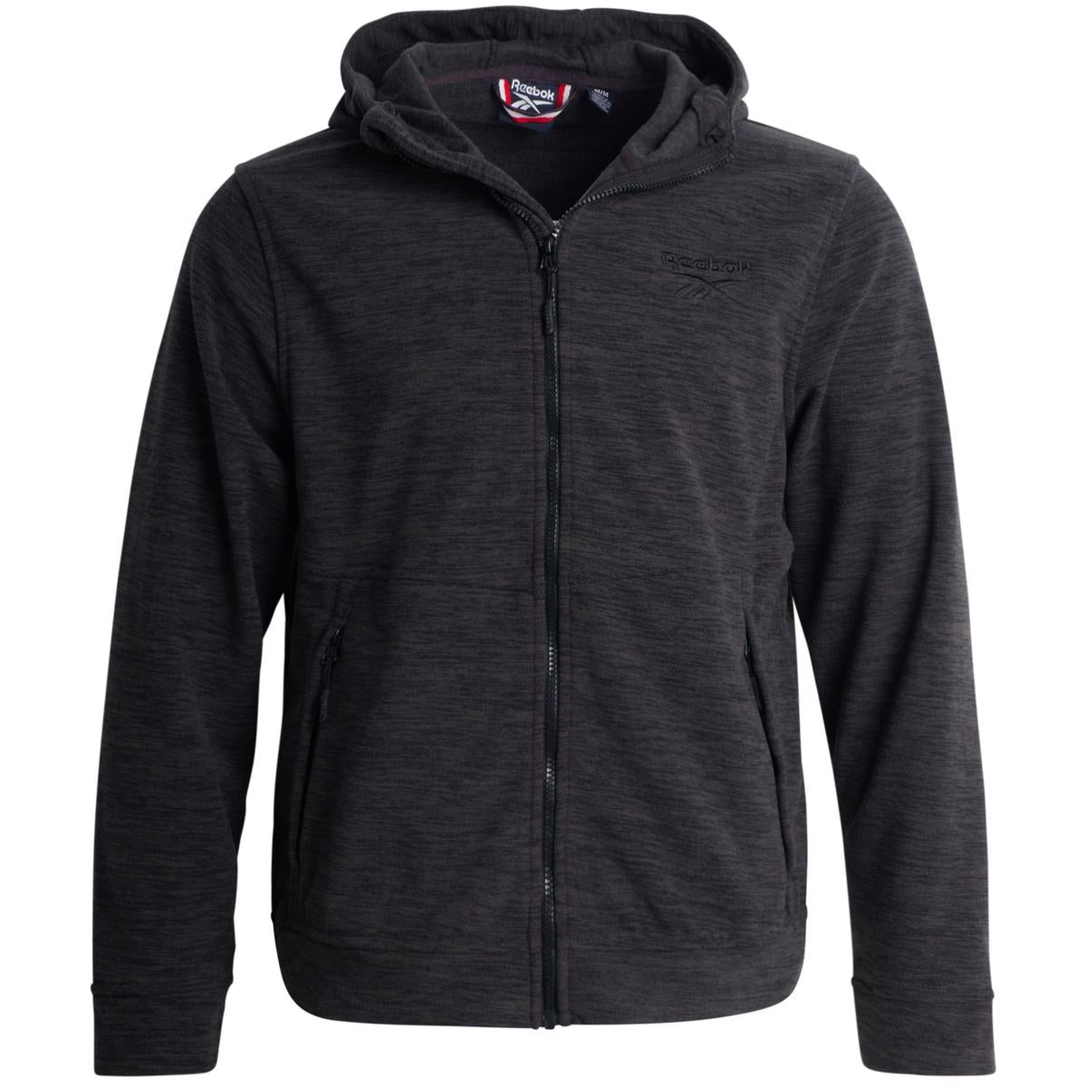 

Мужская флисовая легкая флисовая куртка Reebok, цвет charcoal heather