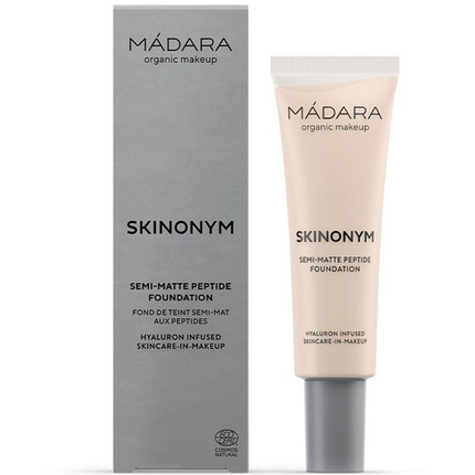 

Madara Skinonym Полуматовая пептидная основа 85 Умбра 30 мл Mádara
