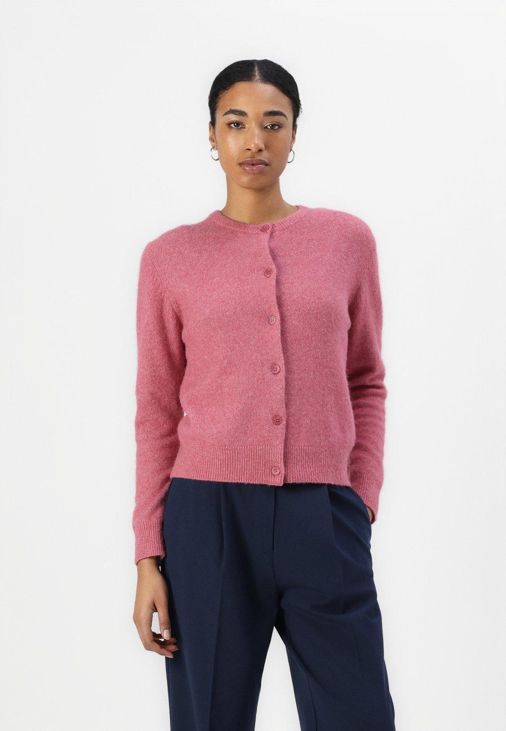 

Кардиган SHORT CARDIGAN Samsøe Samsøe, розовый