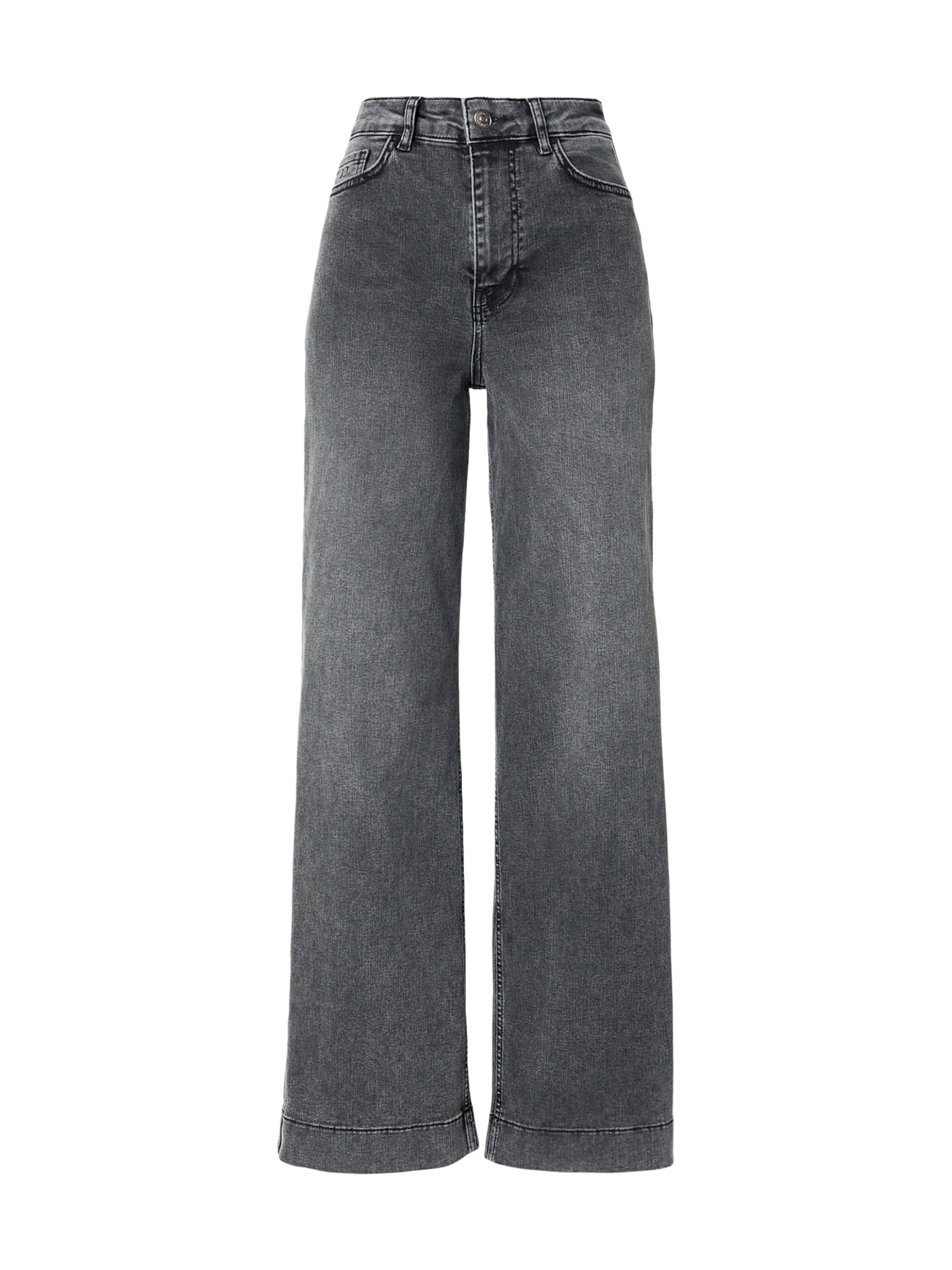 

NÜMPH Широкие джинсы 'NUPARIS' в черном дениме