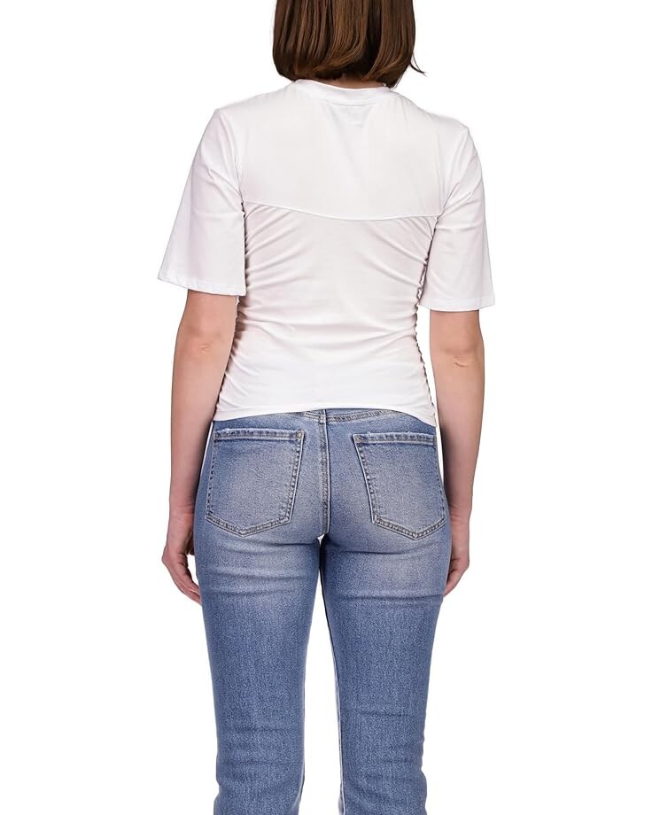 

Футболка Sanctuary Corset Tee, белый