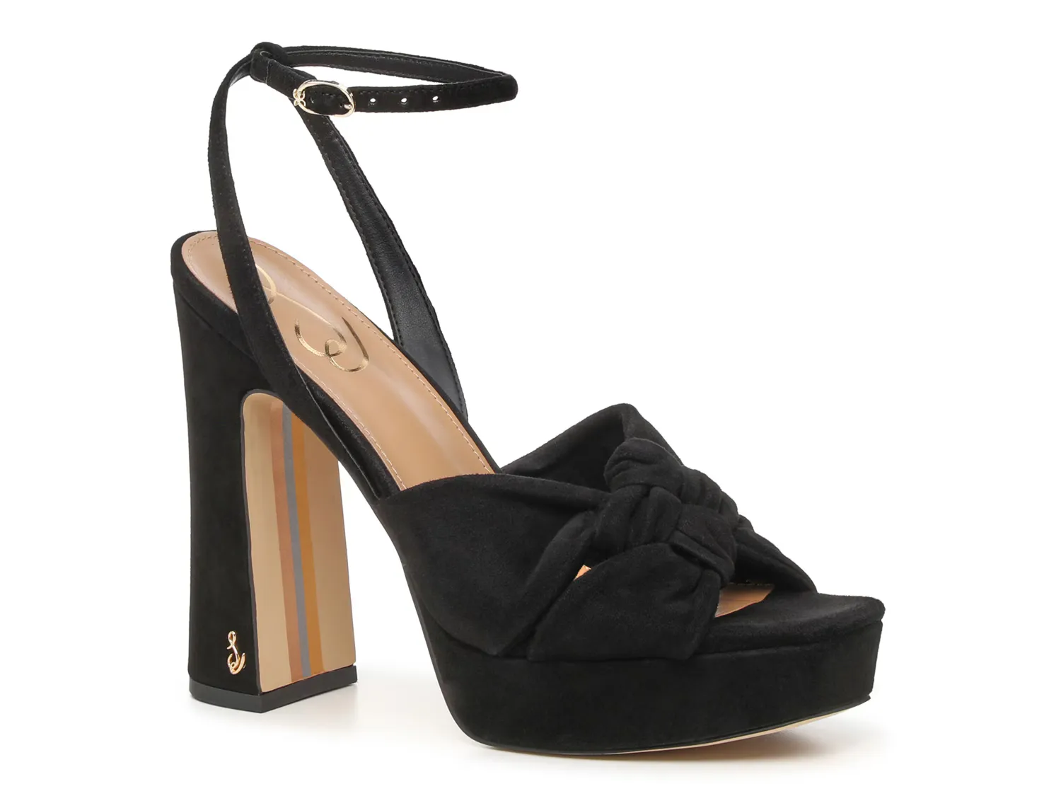 

Сандалии Kristen Platform Sandal Sam Edelman, черный