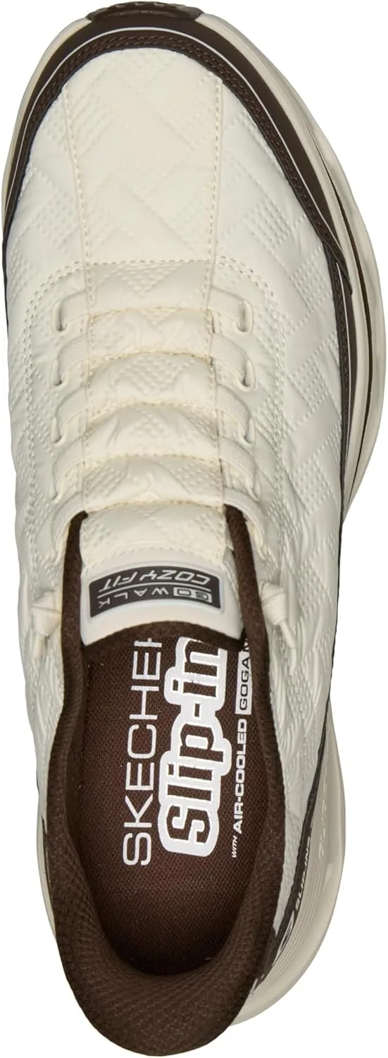 Мужские кроссовки Skechers Go Walk Glide-Step 2.0 Cozy Walker, коричневый/бежевый — фото 3