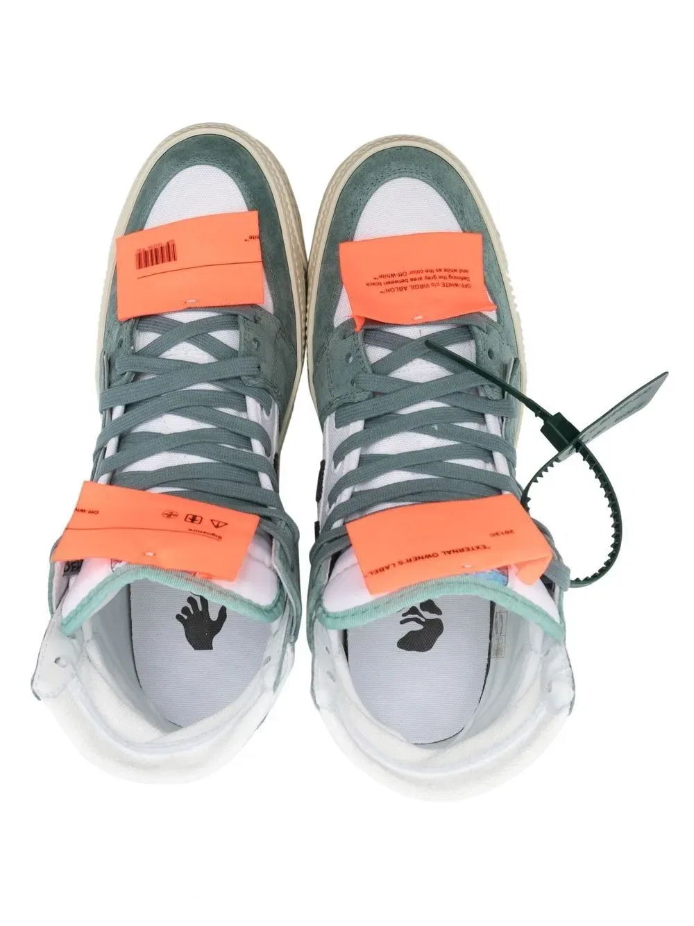 Кроссовки Off-Court 3.0 Off-White, синий — фото 4