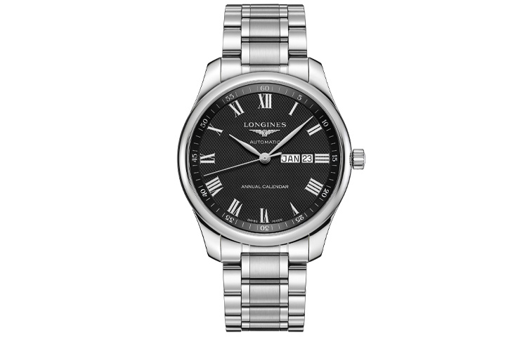 

LONGINES Часы Men's Master Collection Watch, Black Dial