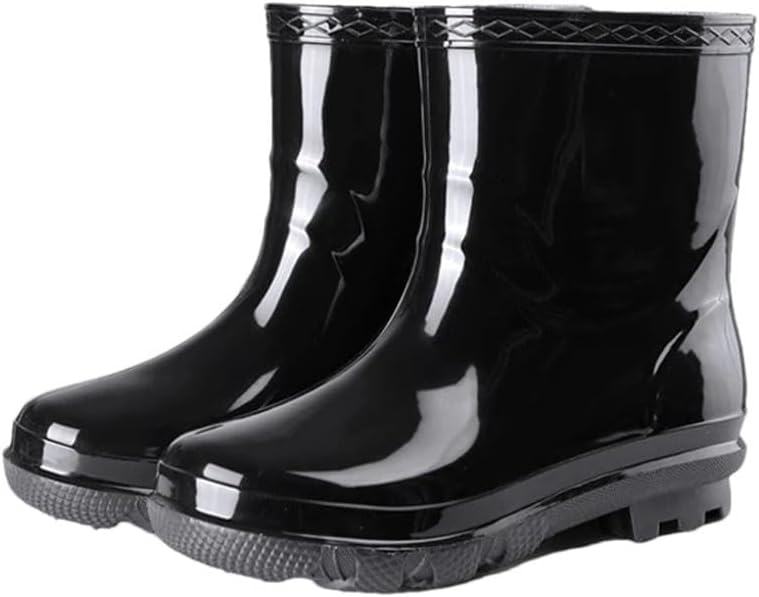 

Женские и мужские низкие и высокие резиновые сапоги с трубкой, водонепроницаемые рыбацкие сапоги, парные, противоскользящие водные обувь, для улицы, садовые и резиновые сапоги Generic, 588 Low