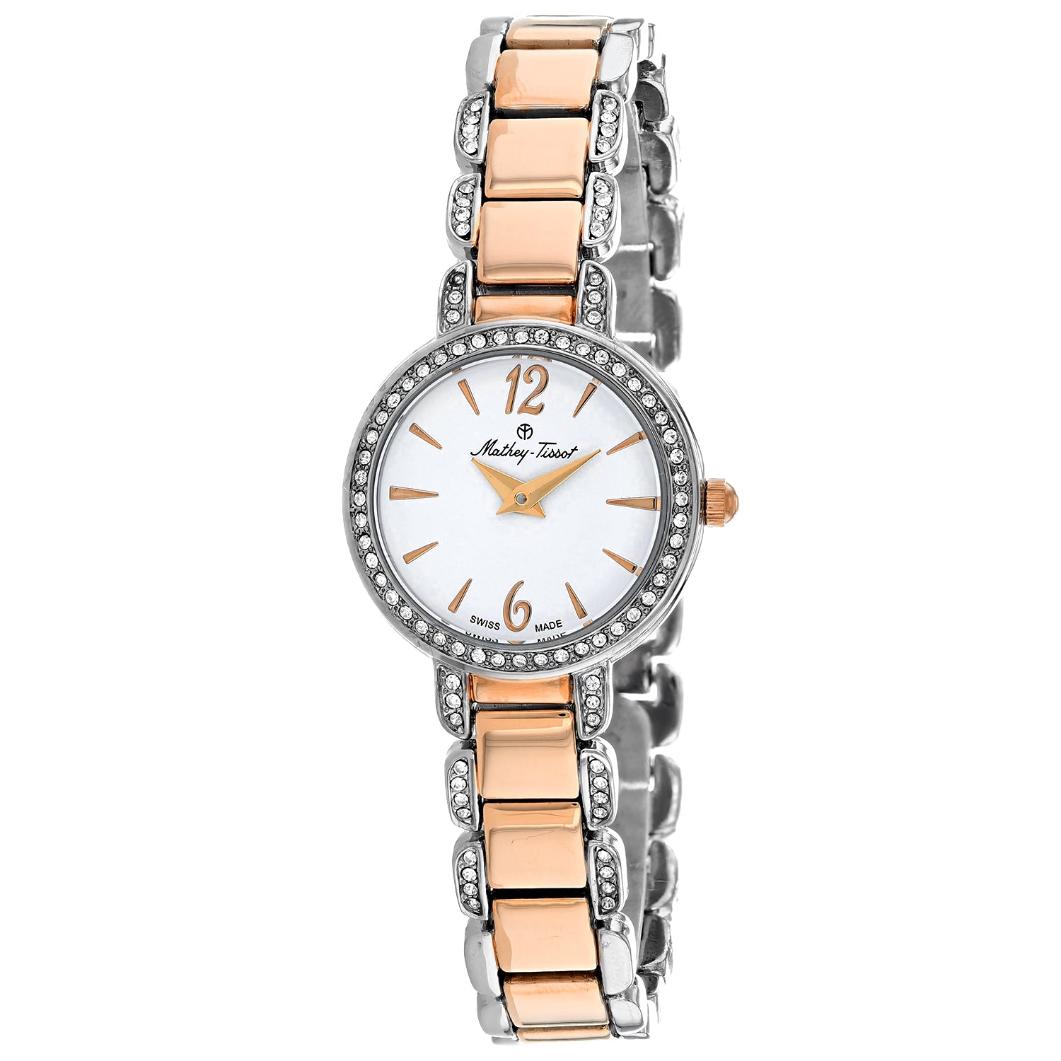 

Женские часы Mathey Tissot Fleury с белым циферблатом