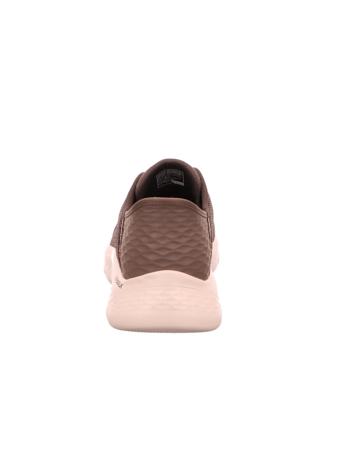 Skechers Лоферы коричневого цвета — фото 4
