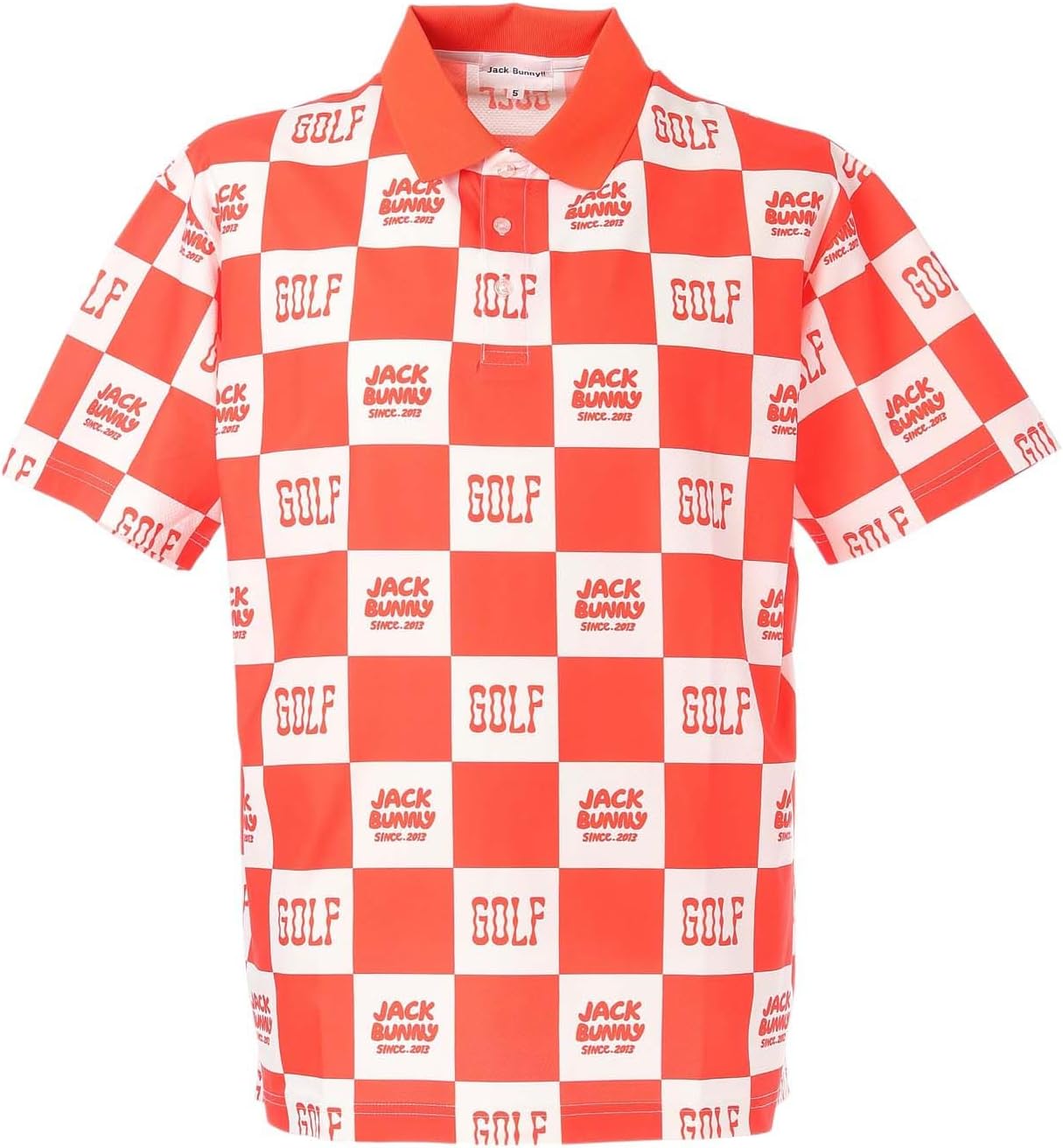 

Мужская поло-рубашка Jack Bunny 262-5160313 с коротким рукавом (вышитый логотип, быстросохнущая, дышащая, для игры в гольф), оранжевый