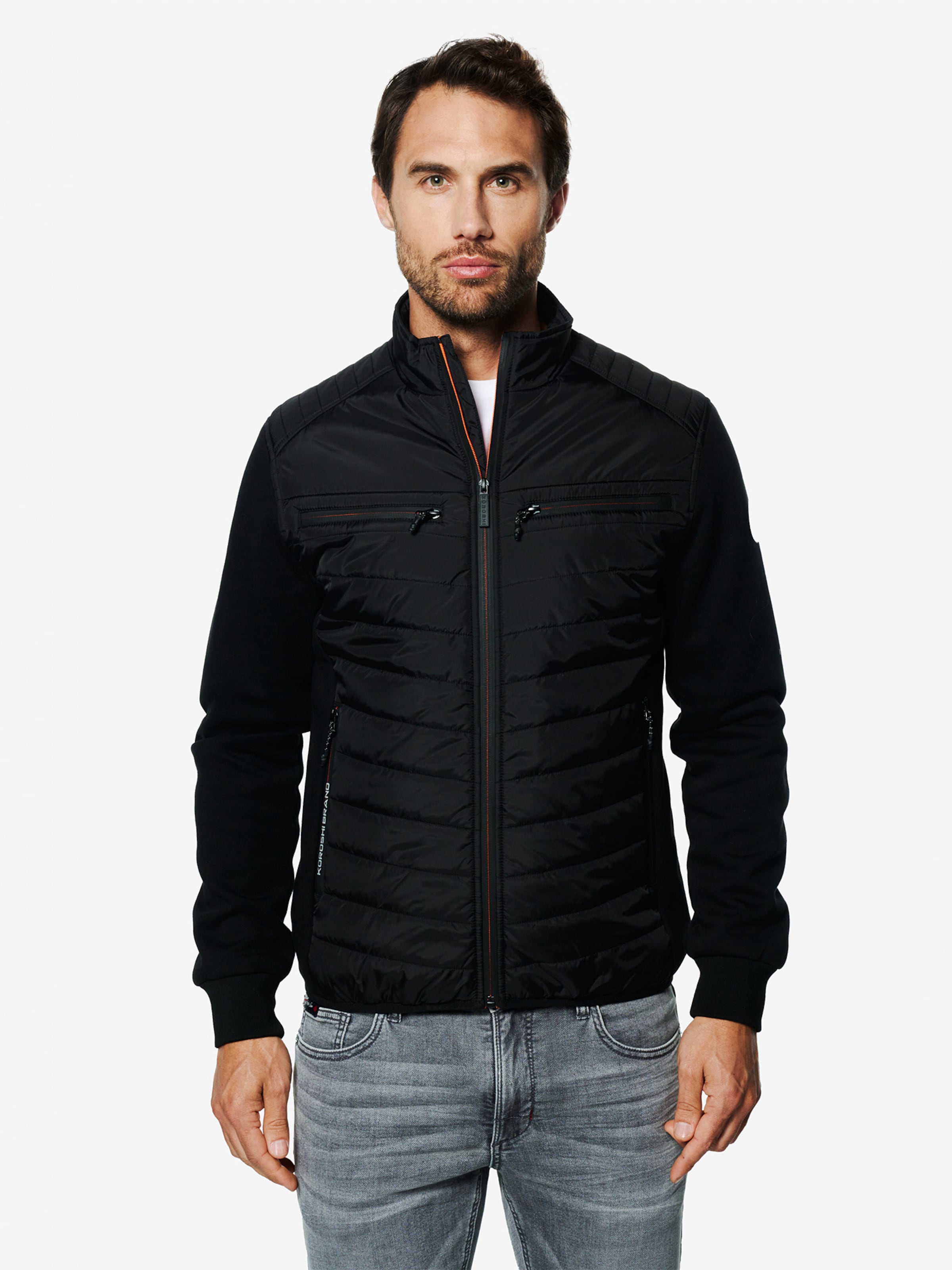 

KOROSHI Куртка для межсезонья в черном цвете