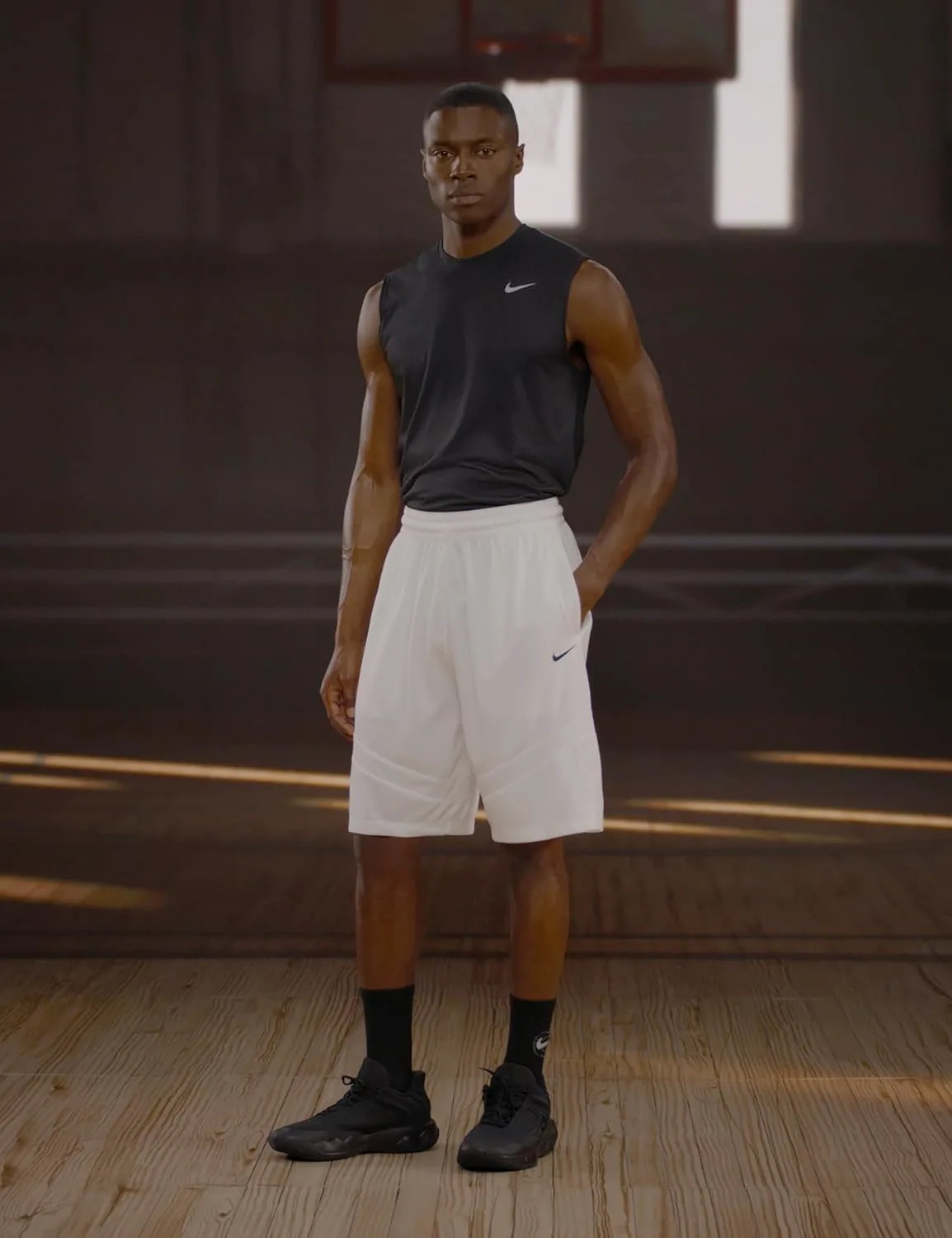 Кроссовки для баскетбола Nike Giannis Immortality 4 для взрослых унисекс, черный — фото 3