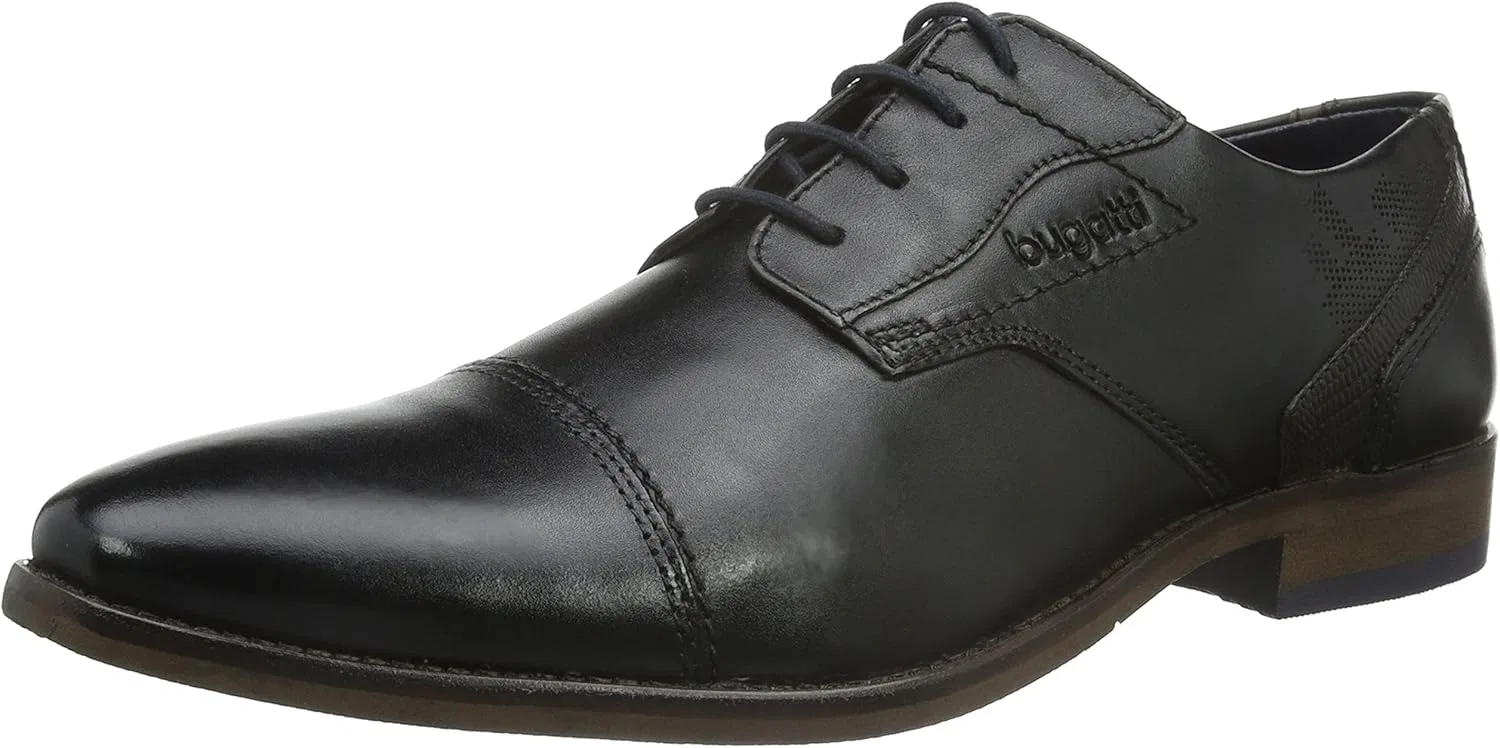 Мужские туфли-дерби Bugatti 312164011000, Black