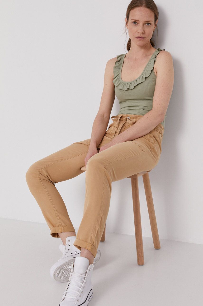 

ДЭШ брюки Pepe Jeans, коричневый