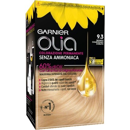

Olia 9.3 Блондин светлый золотистый 150мл, Garnier