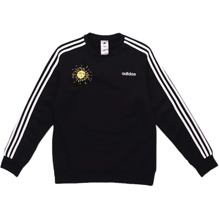 

Свитшот Unisex с 3 полосками Adidas, черный