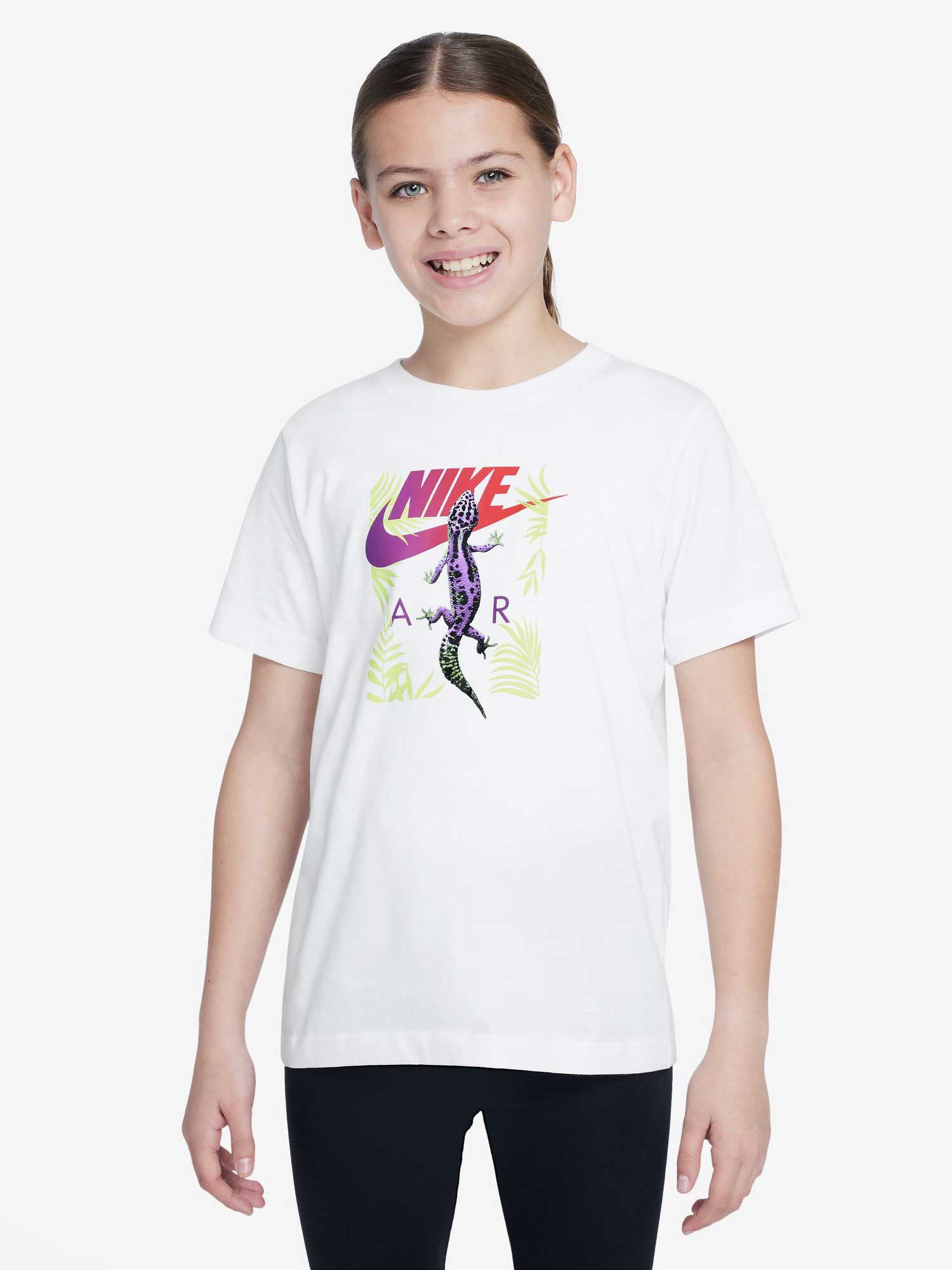 

Футболка Nike K NSW TEE CREATE 1.2 GECKO, белый