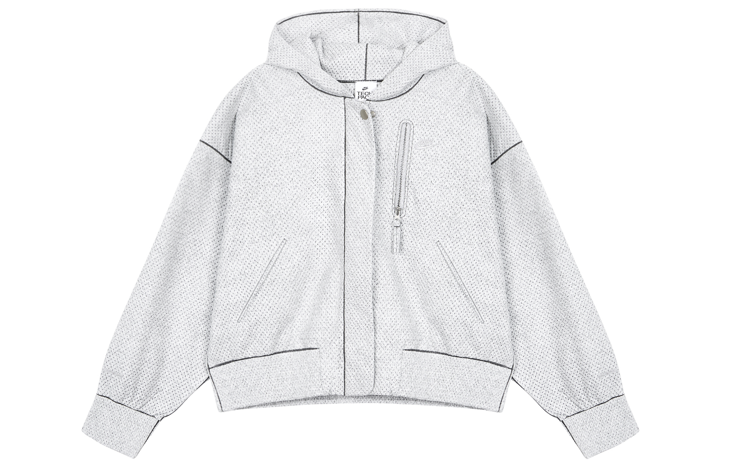 

Женское укороченное пальто Nike, цвет Light Gray