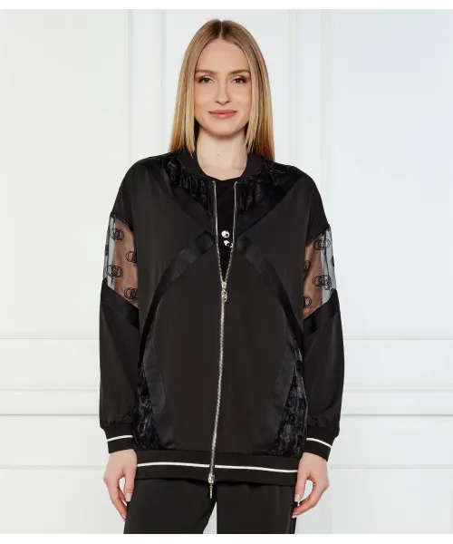 

Бомбер Relaxed fit Liu Jo Sport, черный