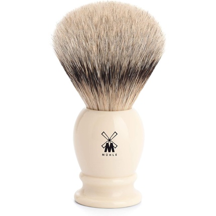 

Muhle Classic Silvertip Badger помазок для бритья большой, искусственная слоновая кость Mühle