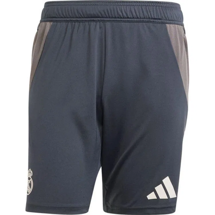 Футбольные шорты Real Madrid для мужчин, темно-серые Adidas, Dark Gray