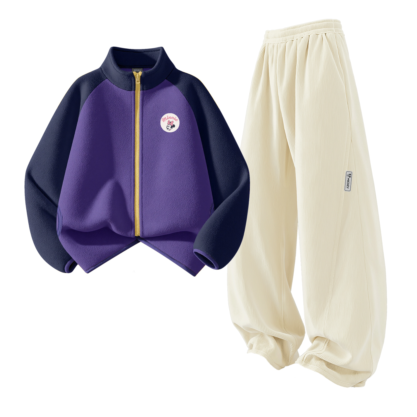 

Детская повседневная спортивная одежда Disney, фиолетовый