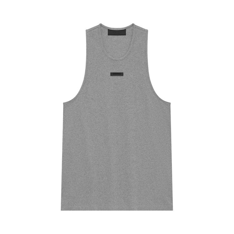 

Топ Fear of God Essentials Ribbed Tank, Dark Heather
