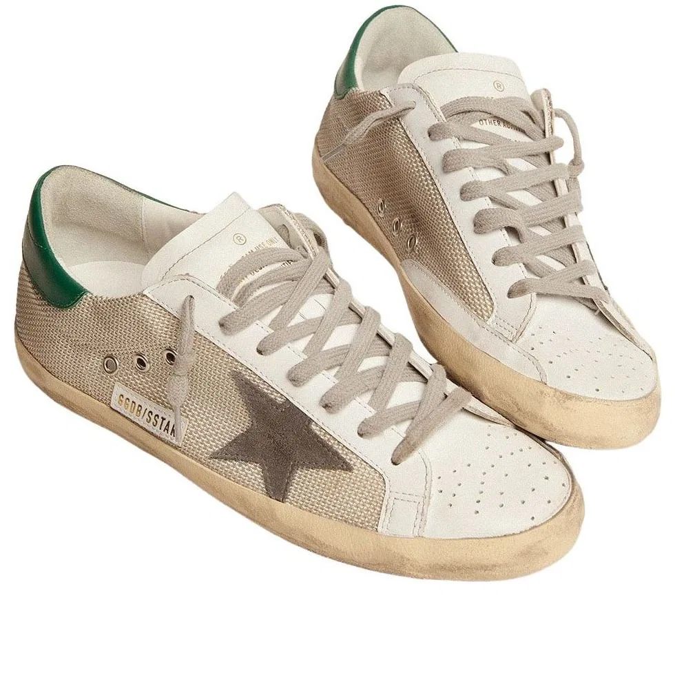 Кроссовки Golden Goose Super-Star 'Light Silver Grey' GMF00101-F002686-70215, серый — фото 3