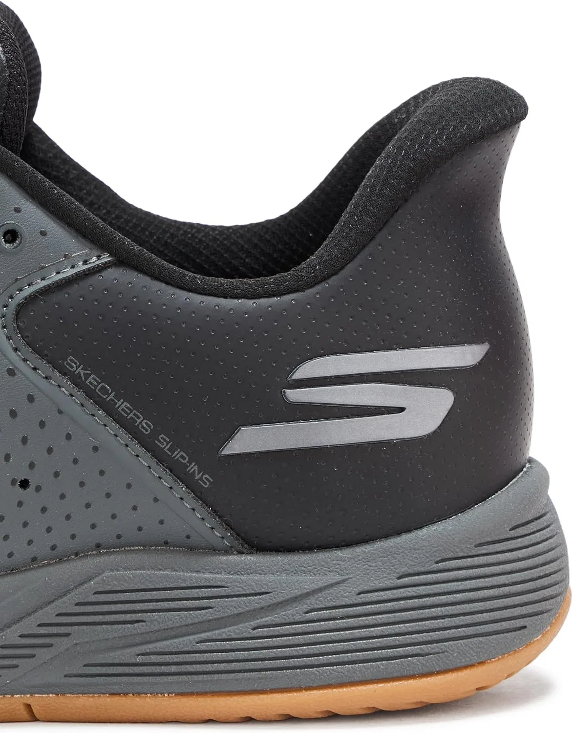 Кроссовки для пиклбола Skechers Viper Court Reload Hands Free Slip-ins, Black/Charcoal — фото 4