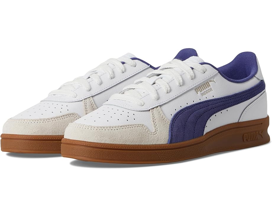 

Кроссовки PUMA Indoor Shoes, цвет Puma White/Blue Crystal/Gum