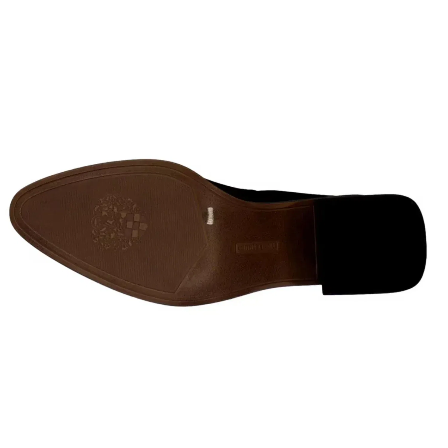 Мужские ботинки Vince Camuto Kortimy из черной замши на блочном каблуке, модель HAWK2043 — фото 4
