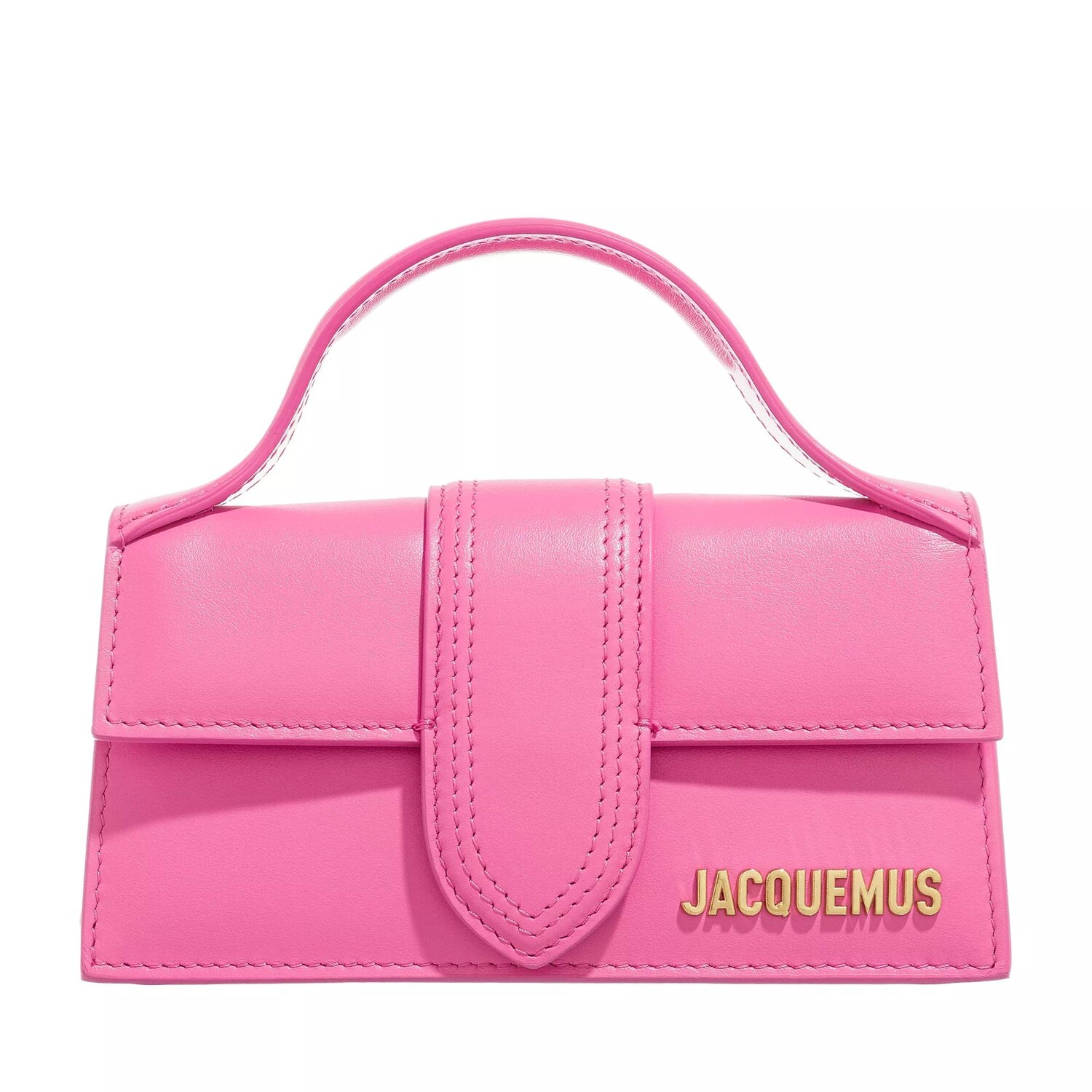 

Мини сумка с клапаном le bambino неоновая Jacquemus, розовый