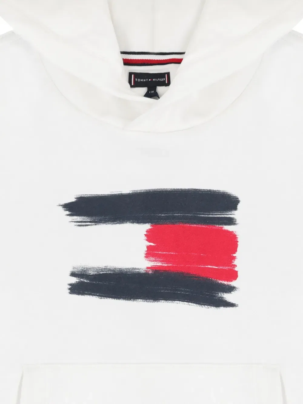 Худи с логотипом Tommy Hilfiger Junior, белый — фото 3