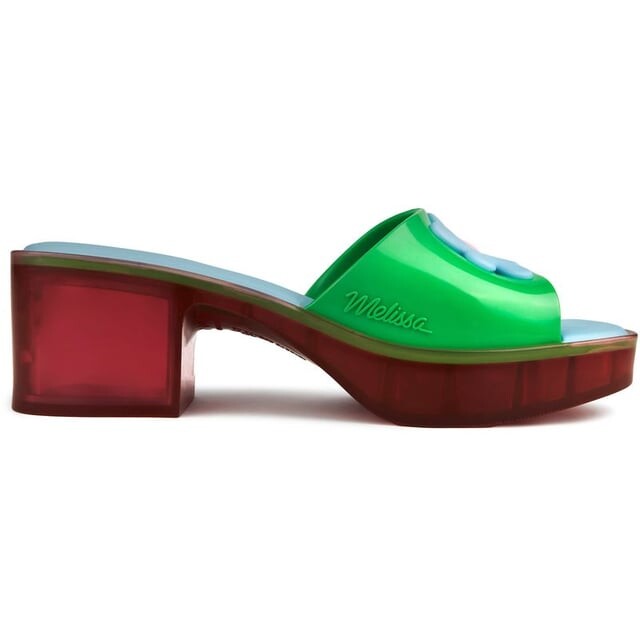

Ленивые босоножки Melissa, зеленый