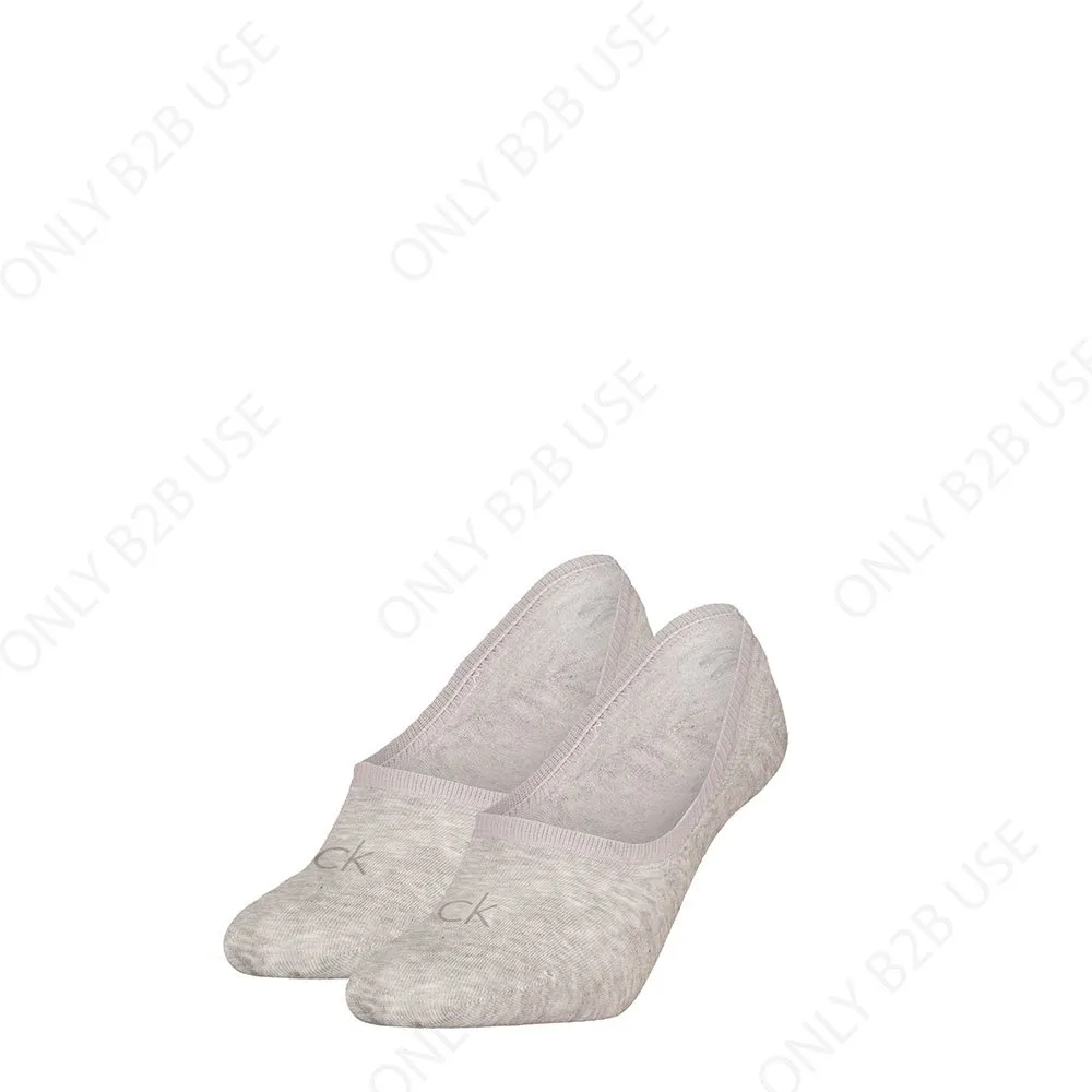 

Носки Calvin Klein 701228801 no show 2 units, серый