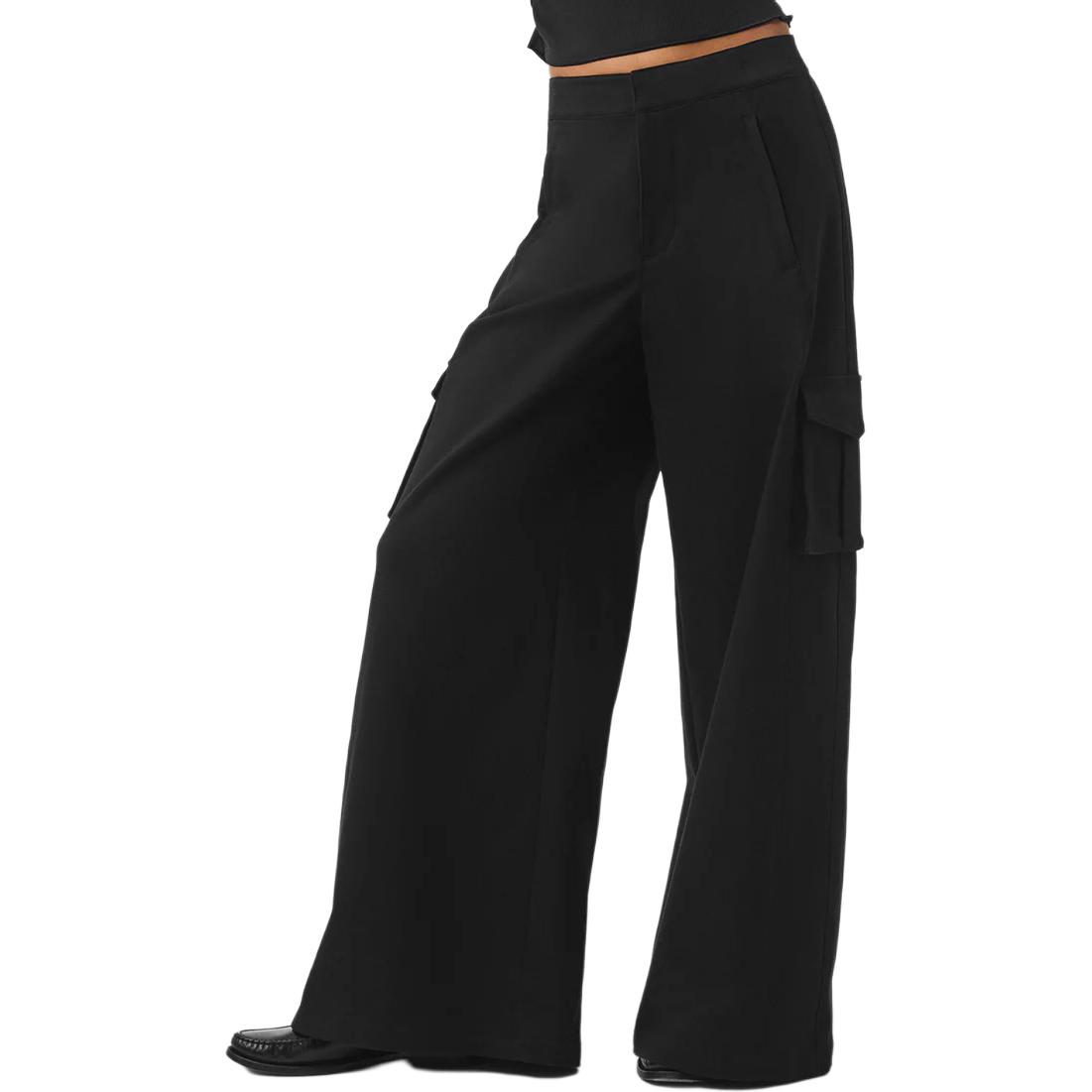 

Женские карго-штаны Alo Yoga, черный