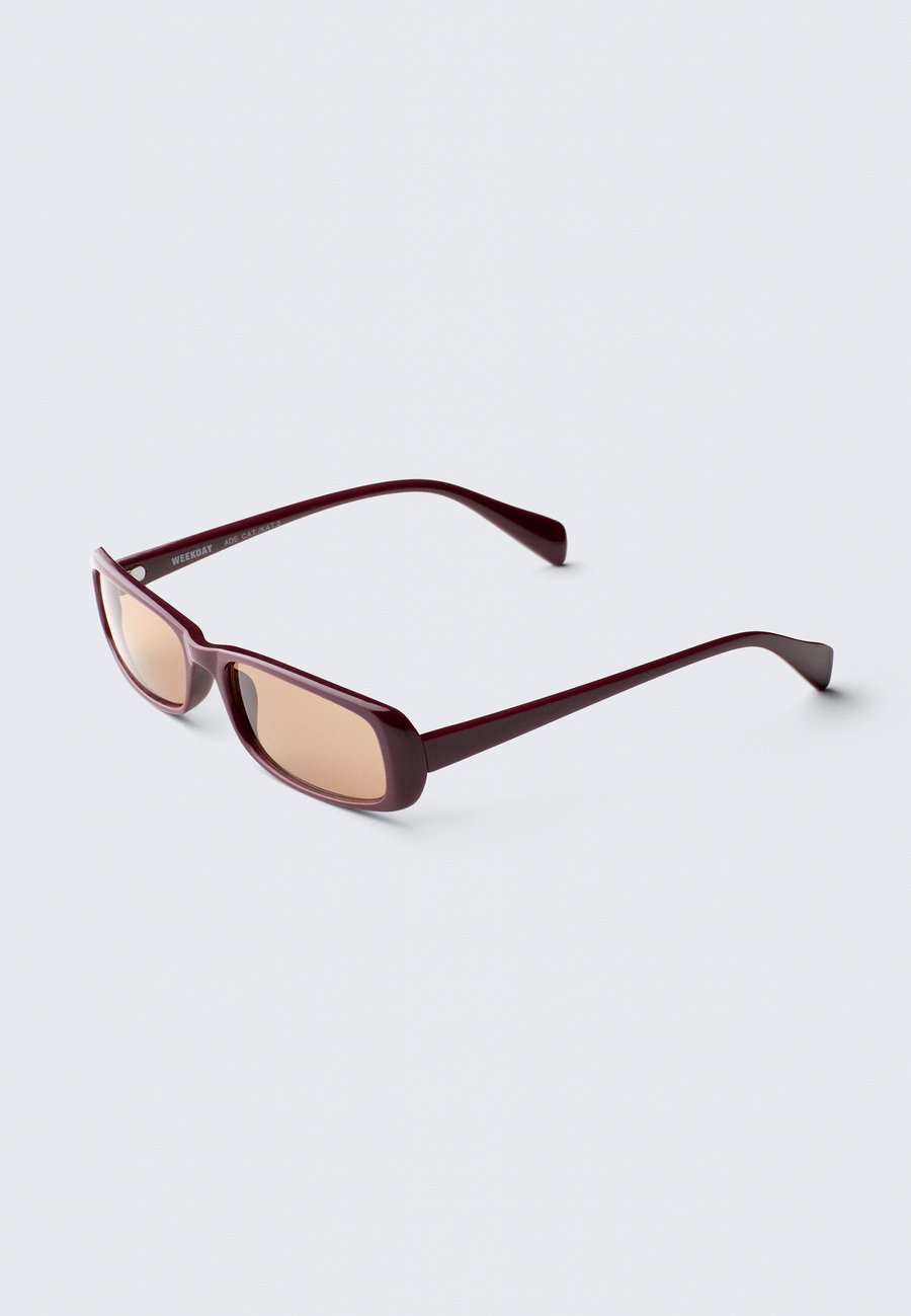 

Солнцезащитные очки Weekday ADE SUNGLASSES, Dark Red
