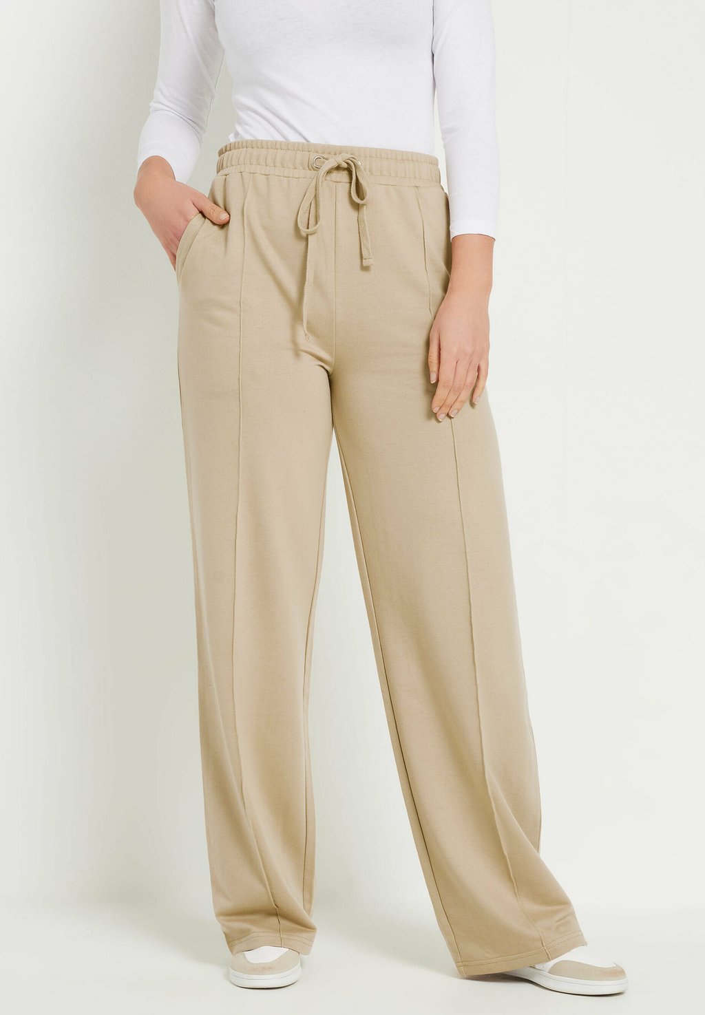 

Спортивные штаны SEAM FRONT WIDE LEG Long Tall Sally, бежевый