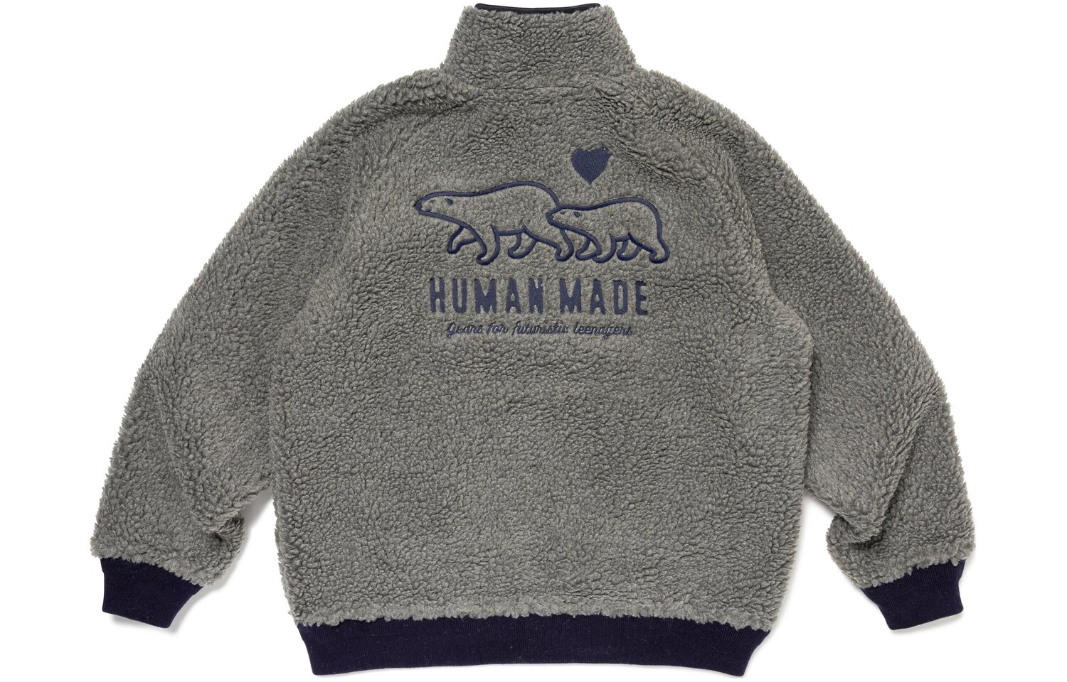 

Куртка с длинными рукавами и вышитым логотипом Human Made, бежевый