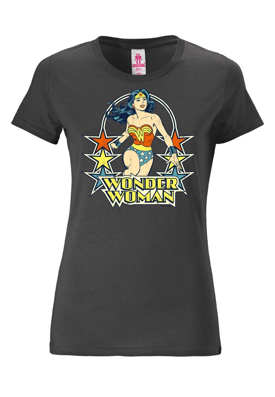 

Футболка LOGOSHIRT Shirt Wonder Woman, темно-серый