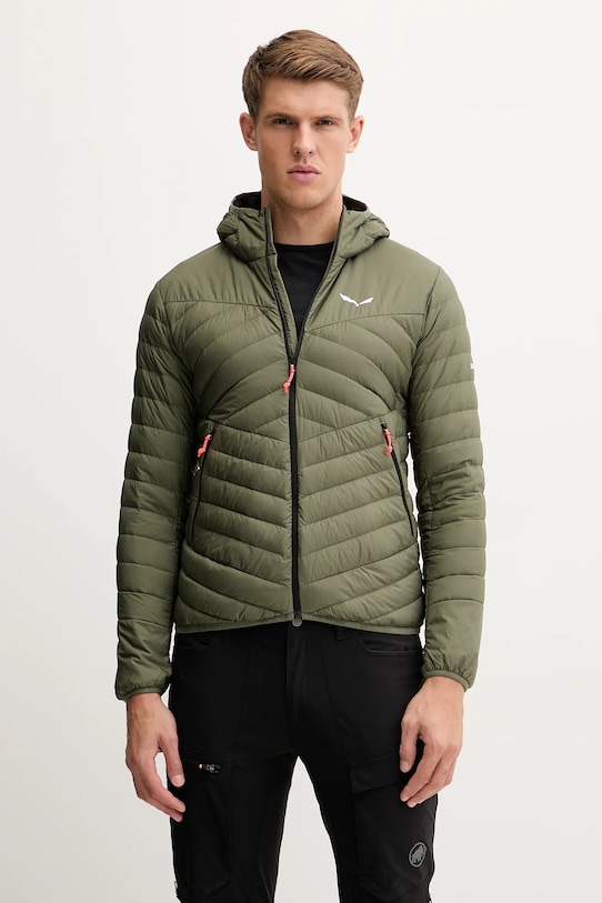 

Спортивный пуховик BRENTA Salewa, зеленый