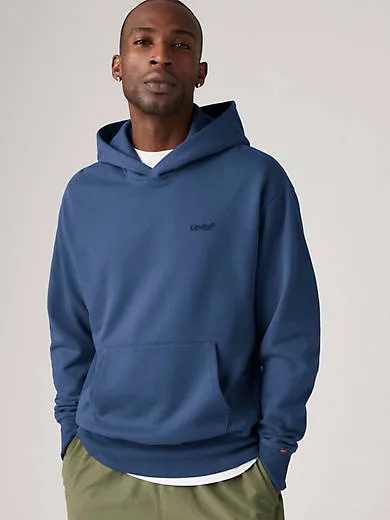 

Настоящая толстовка с капюшоном Levi's, цвет Sargasso Sea - Blue