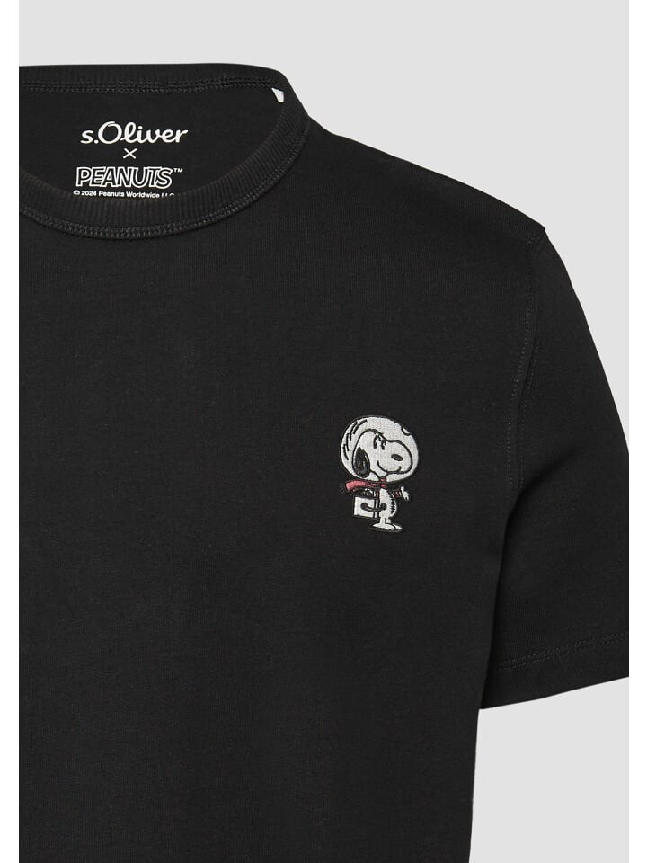 

Футболка s.Oliver T-Shirt kurzarm, черный