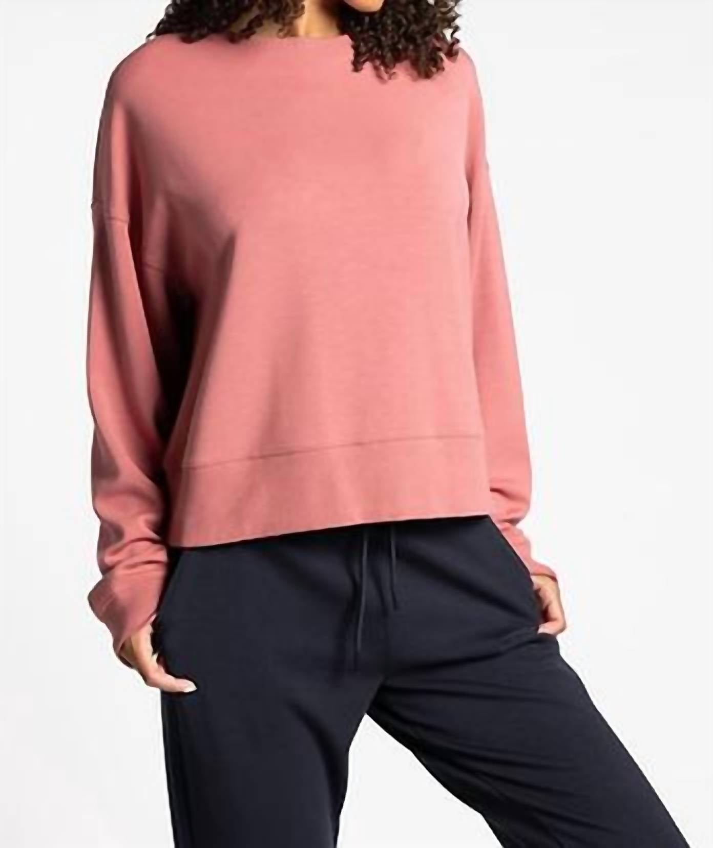 

Мартина топ в кирпично-красном цвете Thread & Supply