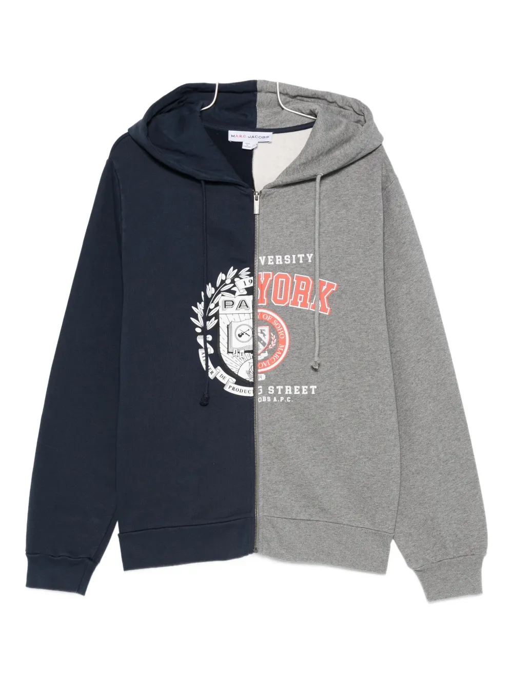 

X худи с длинными рукавами от A.P.C MARC JACOBS, синий
