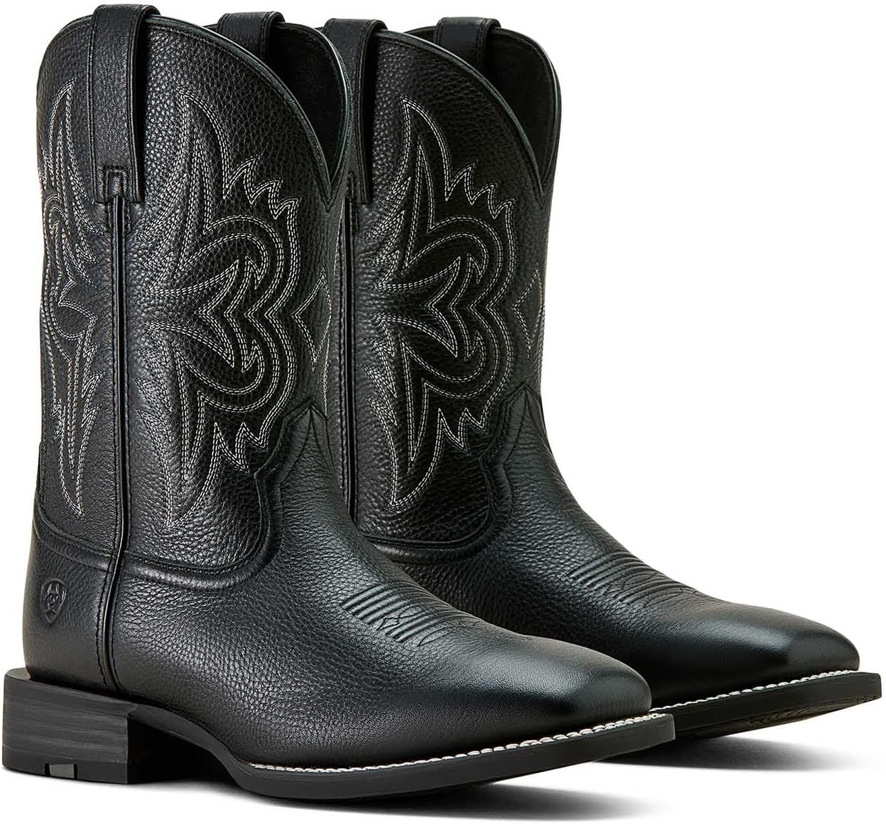 

Мужские ковбойские сапоги ARIAT Western Big Rig с широкой квадратной ноской, черный