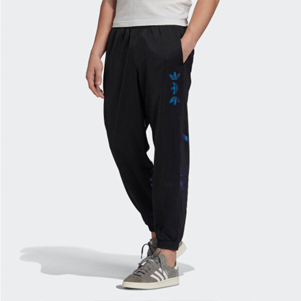 Спортивные штаны adidas originals Zeno Track Pants Logo Printing Sports Pants Black, черный — фото 3