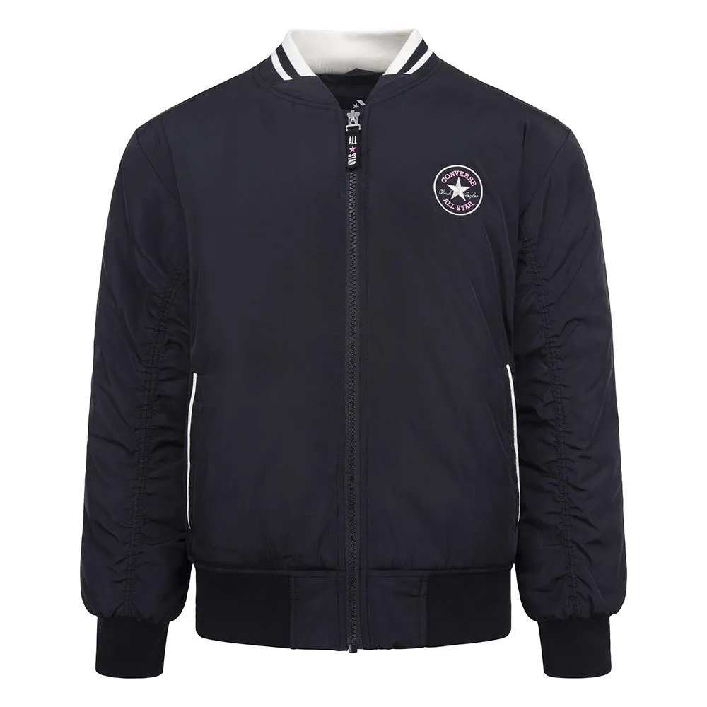 

Куртка Converse Kids Ruching Bomber, черный