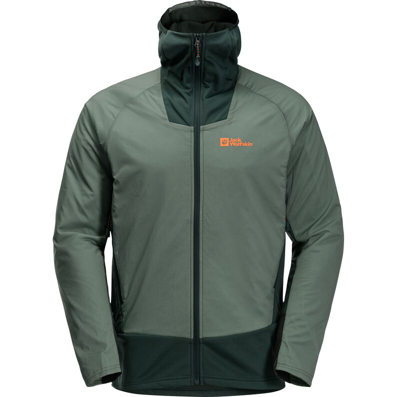 

Мужская гибридная куртка Alpspitze Ins Jack Wolfskin, зеленый
