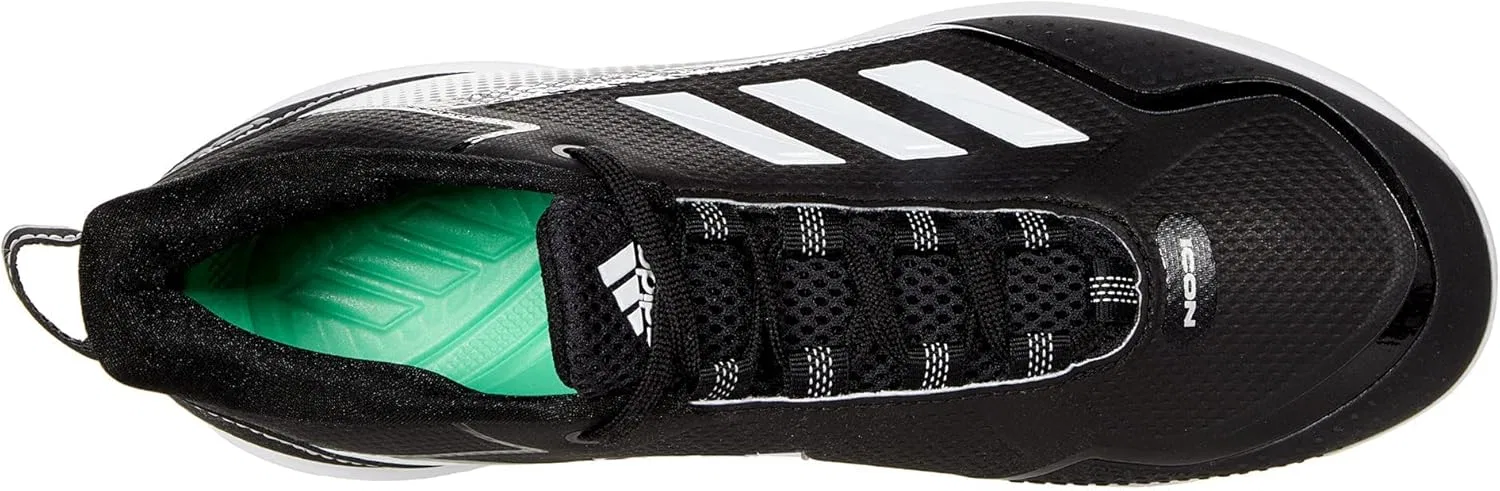 Adidas Unisex-Adult Avery, Black/Silver Metallic/White — фото 3