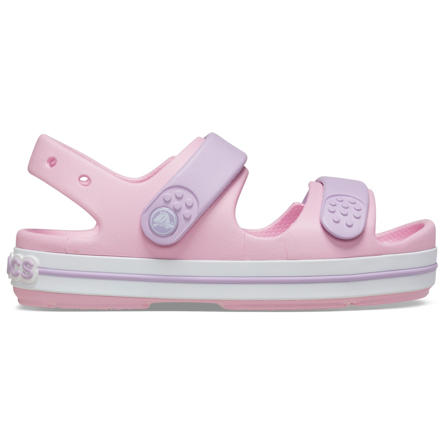 

Сандалии Crocs Kid's Crocband Cruiser Sandal, цвет Ballerina/Lavender, Розовый, Сандалии Crocs Kid's Crocband Cruiser Sandal, цвет Ballerina/Lavender